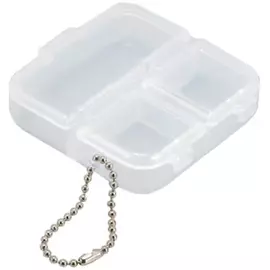 Коробка Meiho Square 3 case 66x66x18mm к:clear, фото 